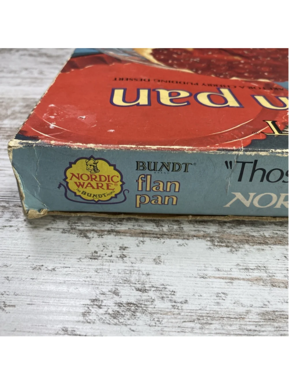 Vintage Nordic Ware Harvest Yellow Flan Pan 4 Cup Bundt w/ Original Box
